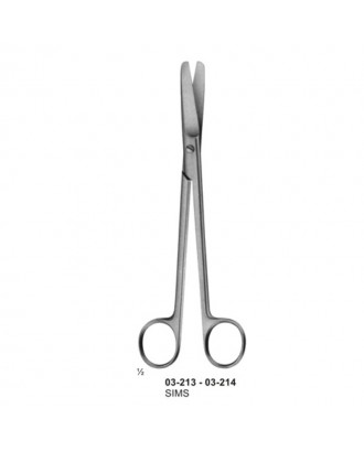 Scissors for deep operation and for Gynaecology
